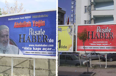 Risale Haber bilboardlarda