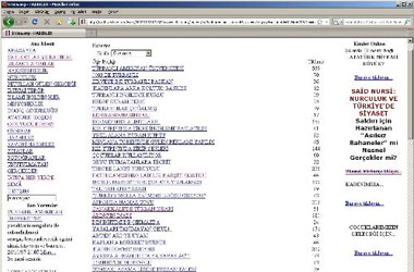 Sitelerde hedef Said Nursi