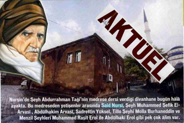 Said Nursi'nin yetiştiği yer