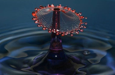 Su damlalarındaki intizam