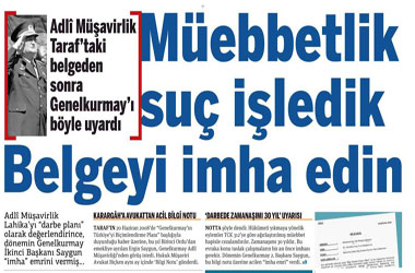Müebbetlik suç işledik imha edin