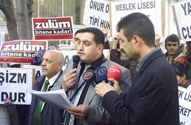 Danıştay'a katsayı protestosu