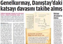 Genelkurmay'ın raporu suç, yargı harekete geçmeli