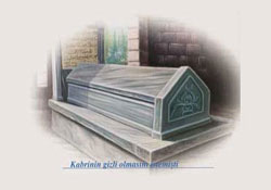 Yıkılmış bir mezarım ki