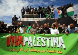 Filistin konvoyu Ürdün programını tamamladı