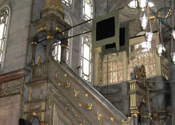 Eyüp Sultan Camii'ndeki sancakların sırrı