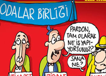 Kozmik Odalar Birliği-Karikatür