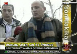 Albay Çiçek, Beşiktaş'taki adliyenin önüne bu kez çağrılmadan geldi