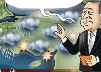 Hava durumu ile provakatör tespiti-Karikatür