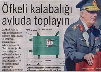 Cami bombalamak planı kan donduruyor