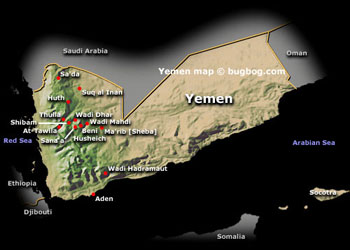 Müslüman Alimler Yemen için devrede