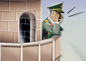 Balyozcu General minareye çıkarsa-Karikatür