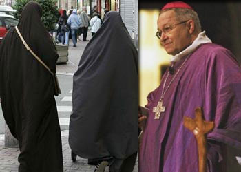Katolik kilise çarşaf yasağına karşı çıktı