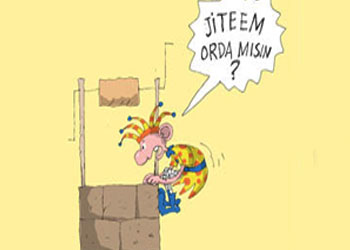 Jiteeemm orda mısın-Karikatür