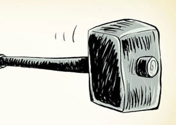 Balyozun arkasında ne var?-Karikatür