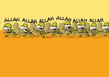 Allah Allah kim yapıyor darbeyi?-Karikatür