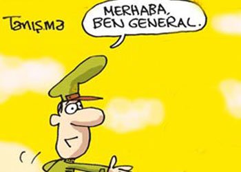 Ve generaller de tanışırlar-Karikatür
