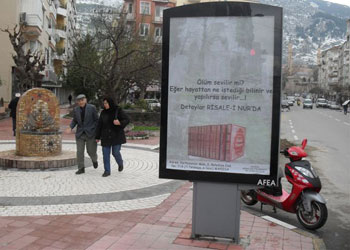 Risale-i Nurlar Manisa bilboardlarında-FOTO