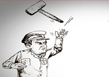 Balyoz 2003'de atıldı 2010'da indi-Karikatür