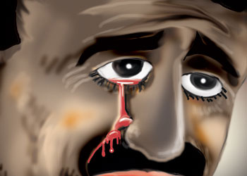 Kan ağlayan kömür gözler-Karikatür