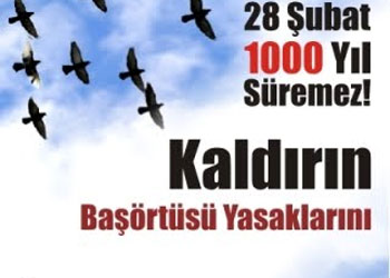 28 Şubat'a karşı 35 bin imza toplandı
