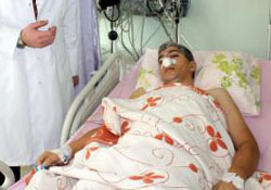 Beynindeki tümör burnundan alındı