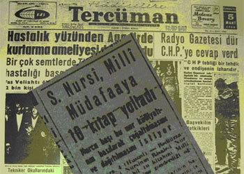 Said Nursi MSB’ye Risale-i Nur gönderdi!