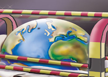 Dünya beşik gibi sallanıyor-Karikatür