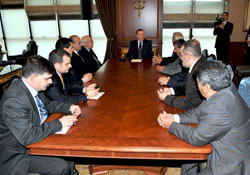 Filistinli basın mensupları BYEGM'de