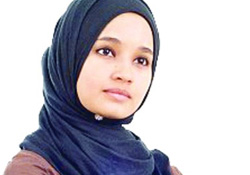 Tesettürden etkilendi, müslüman oldu