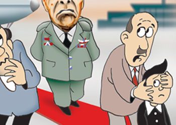 İsrail G.Kurmayı terör zirvesinde-Karikatür