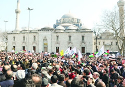İskenderun'da İsrail ve terör protesto edildi