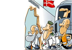 Vize duvarı çatladı