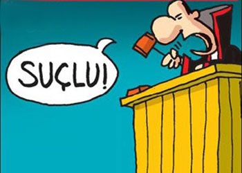 Yargının 'ön yargı'sı-Karikatür
