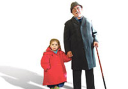 Hızlı yürüyen yaşlılar daha uzun yaşıyor