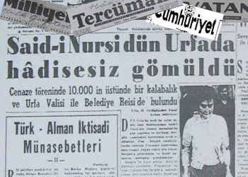 Said Nursi’nin cenazesinde sarıklılar var