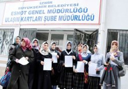 Başörtülü öğrenci otobüse binemeyecek mi?