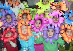 Anaokulunda zihinsel çalışma salonu