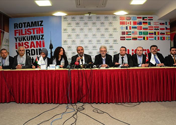 Gemiler Filistin'e doğru yol alacak