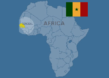 Senegal heykele karşı ayaklandı