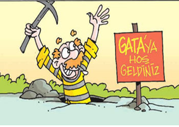 GATA'ya hoş geldiniz-Karikatür