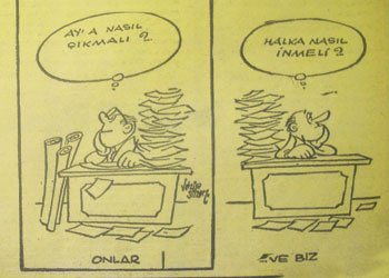 Vehip Sinan'ın az bilinen karikatürleri-FOTO