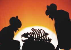 Nasreddin Hoca gölge tiyatrosunda