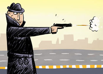 Gerçekleri örten kirli el kimin?-Karikatür