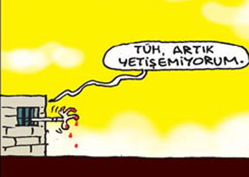 Kanlı el, 1 Mayıs'a yetişemez-Karikatür