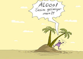 Statükocu söyler, kendi dinler-Karikatür