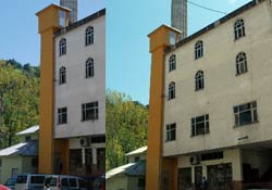 Yaşlılara asansörlü cami