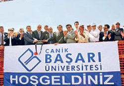 Canik Başarı Üniversitesi'nin temeli atıldı