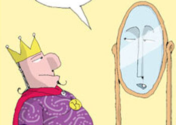 Kraldan başka herkes suçludur-Karikatür