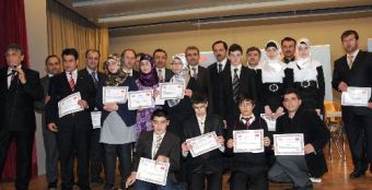 Almanya'da temel dini bilgiler yarışması nefes kesti